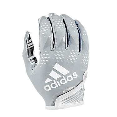 Imagem de adidas Adizero 12 Football Receiver Gloves, Gray/White, Large