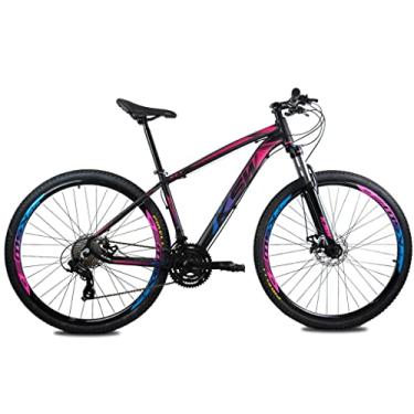 Imagem de Bicicleta Aro 29 KSW XLT Color 24v 1.0 Freio Hidraulico Câmbios Shimano Altus Cubo K7 - Pink/Azul 17