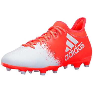 Imagem de adidas Tênis de futebol feminino Performance X 16,3 FG W, Solar vermelho/branco/infravermelho, 6.5