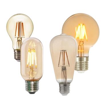 Imagem de Lâmpada Vintage Retrô LED Filamento 4w Âmbar Bivolt E27