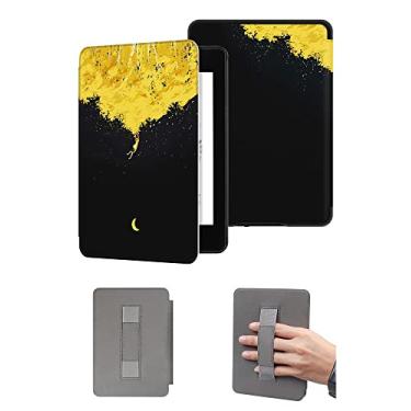 Imagem de Capa durável para o Kindle de 11ª geração a ser lançado em 2022, capa à prova d'água com função de despertar e dormir automática e alça de mão