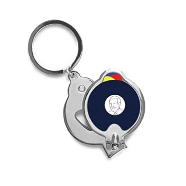 Imagem de Cortador de unhas afiado com bandeira azul Joe Person do presidente dos Estados Unidos