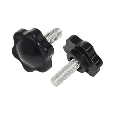 Imagem de Flyshop 10 peças 1" 25 mm diâmetro 1/4" rosca M6 0,5" comprimento 12mm botão de parafuso de aperto