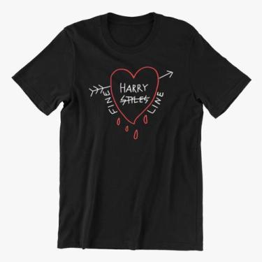 Imagem de Camiseta Tshirt Harry Styles Cantor Música Fine Line Algodão - Dking C