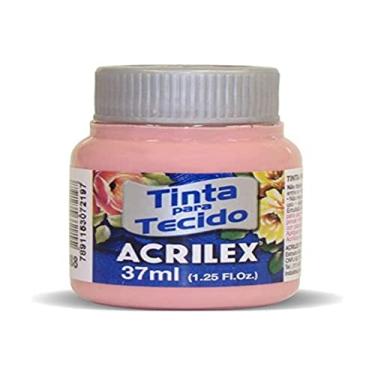 Imagem de Tinta Para Tecido Fosca, Acrilex, Rosê, 37 ml