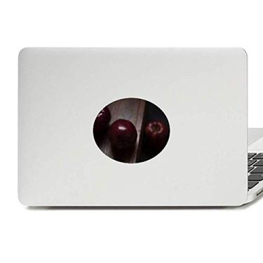 Imagem de Fresh Cherry Fruit Nature Picture Vinil Emblema Gráfico Laptop Adesivo Notebook Decalque