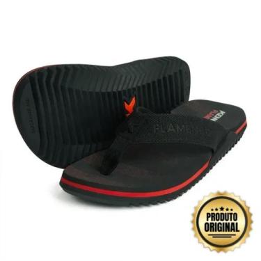 Imagem de Chinelo De Dedo Masculino Kenner Dtl-01 Nk6 Flamengo Preto Verm.Origin