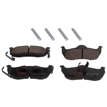 Imagem de TRW Conjunto de pastilhas de freio a disco TPC1041 para Jeep Grand Cherokee: 2005-2010 e outras aplicações Traseiras