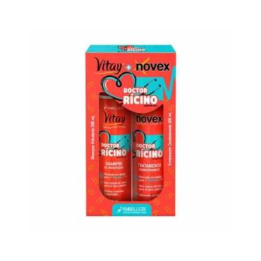 Imagem de Novex Vitay Doctor Rícino Kit Shampoo E Condicionador 300ml - Embelezz