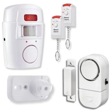 Imagem de Alarme Residencial Sensor De Presença + Alarmes Porta Janela