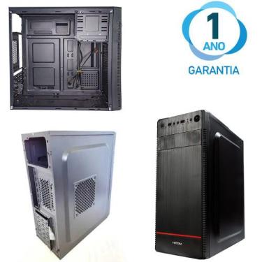 Imagem de Gabinete Pc Gamer Placa Atx Com 7 Slots Pci 2 Baias Hd E Ssd Max Dissi