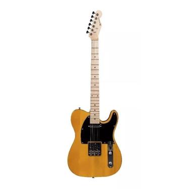 Imagem de Guitarra Telecaster Eletrica Michael Slided Gm385n Am Amber