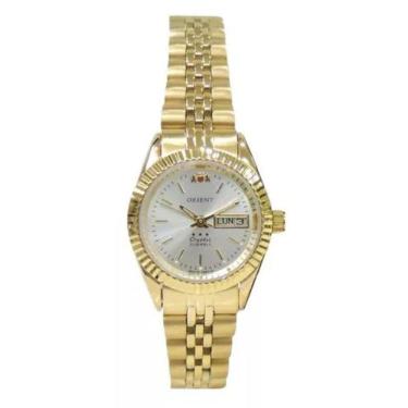 Imagem de Relógio Orient Feminino Automatico Dourado 559Eb1nh B1kx