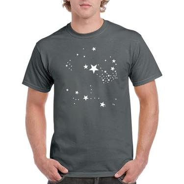 Imagem de Camiseta masculina e feminina Sky Stars Graphics Shirt, Carvão, G