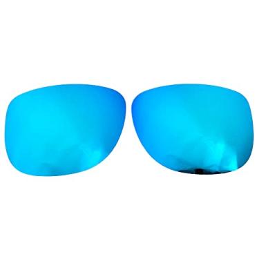 Imagem de Wetnenss Lentes de substituição para óculos de sol Rayban Justin RB4165 (54 mm) / 1,5 mm polarizadas/fáceis de instalar (azul)