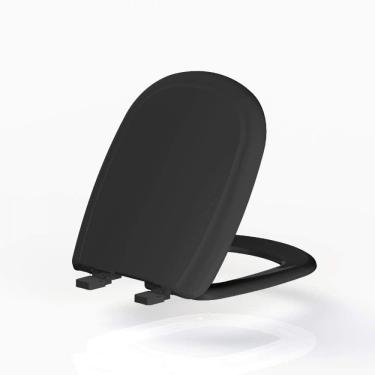 Imagem de Assento em Polipropileno para Louça Sabatini Tupan Preto