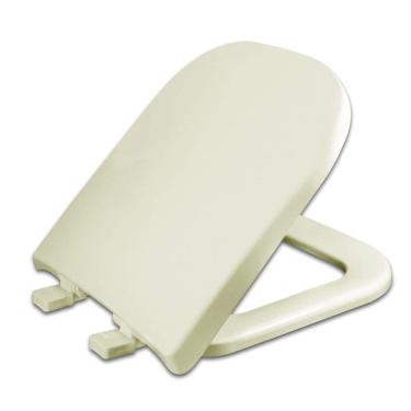 Imagem de Assento Sanitário em Polipropileno para Louças Debba Gap Quadra Polo Unic Tupan Bege