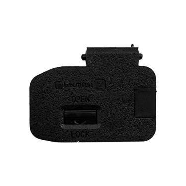 Imagem de Tampa da tampa da tampa da porta da bateria peça de reparo compatível com Sony A7R III ILCE-7RM3 A7RM3 A9 substituição da tampa da tampa da porta da bateria
