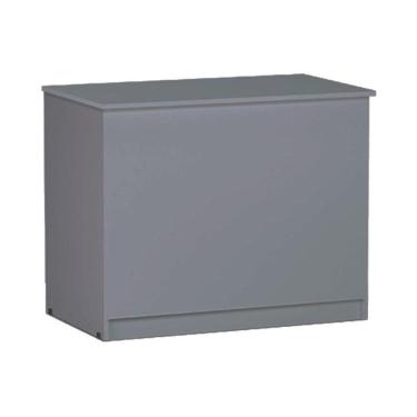 Imagem de Baú Amanda Cinza Fosco - AJL