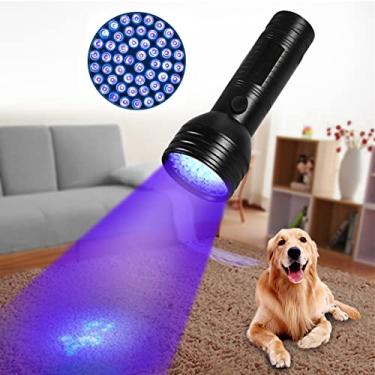 Imagem de Lanterna Ultravioleta MOUMOUTEN, Lanterna Portátil Com Fonte De Luz LED De 365 Nm Para Detecção De Manchas De Urina De Animais De Estimação, Marcas De Vazamento, Verificação Da Autenticidade Do Docume