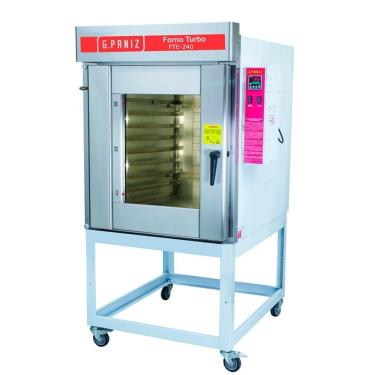 Imagem de Forno Turbo Elétrico Monofásico 8 Assadeiras Fte240 G.paniz Forno Epóxi 220v