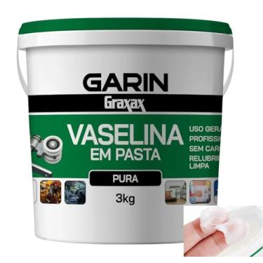 Imagem de Balde Vaselina Pasta 3kg Lubrificante Multiuso Anticorrosivo