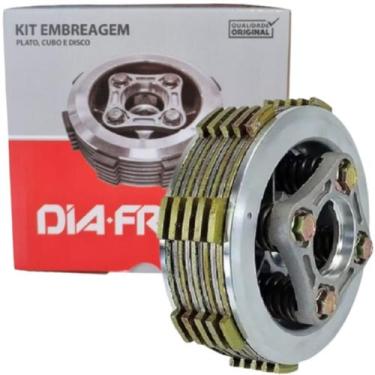 Imagem de Kit Embreagem Completa Diafrag - Honda C 100 Biz 98-15  Dream 90-98