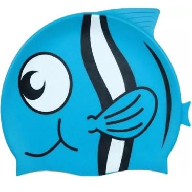 Imagem de Touca De Natação MBfit - Infantil, Unico, Azul