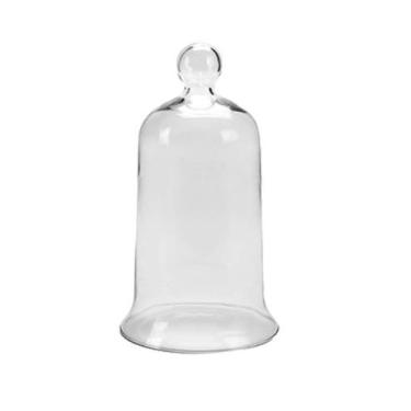 Imagem de Cúpula de vidro Redoma para enfeites de festa G - Amor Lindo, Rosa