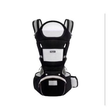 Imagem de Canguru Para Bebe Confort Seguro C/ Apoio E Bolsa Ergonômico Portátil 