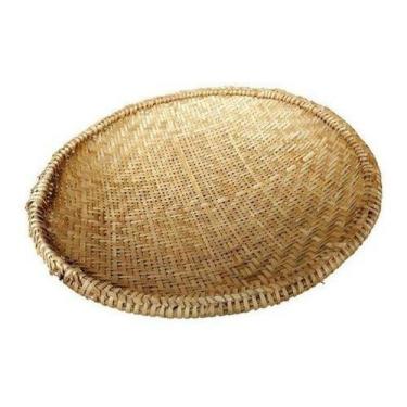 Imagem de Kit 20 Peneira Palha Búzios 20cm Funda Decoração Artesanal