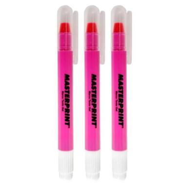 Imagem de Kit 3 Unidades Caneta Marca Texto Gel Premium Flex Mp-613 - MasterPrin