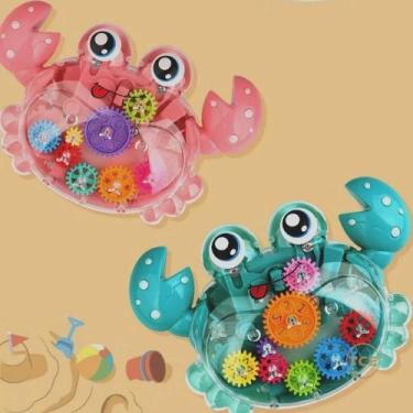 Imagem de Caranguejo Brinquedo Musical Com Luz Em Forma De Engrenagem - Toys