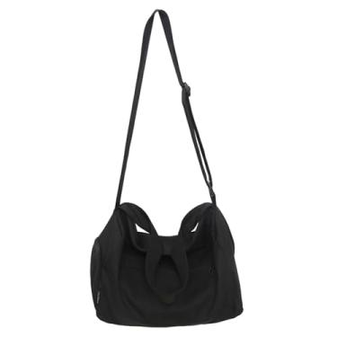 Imagem de Bolsa de Ginástica BOAOYIGE Unissex-Adulto Preta 23.00 cm x 39.98 cm x 24.00 cm Multifuncional Esportiva à Prova D'água Compartimento de Sapato 20 a 35 Litros