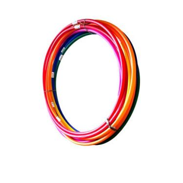 Imagem de 1 Bambolê Infantil Ginástica Atividade Física 60cm colorido - Mor