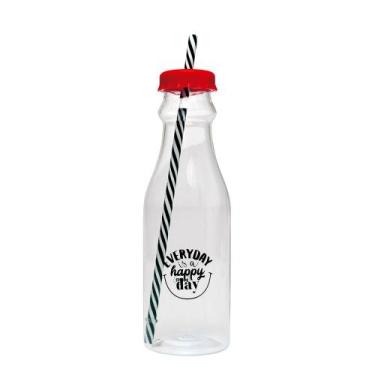 Imagem de Garrafa com Canudo Retrô 625ml - MOR
