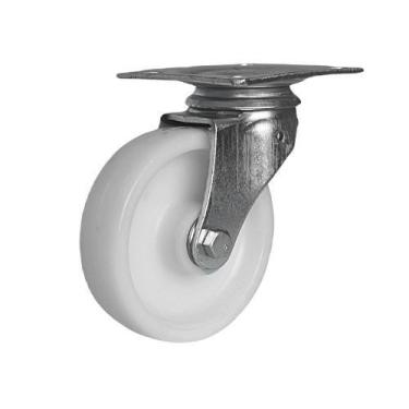 Imagem de Rodizio industrial Giratório 5 pol. roda nylon S/freio 250 kg - Colson