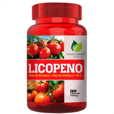 Imagem de Licopeno + Óleo de Girassol + Óleo de Abóbora + Vitamina E 120 Cáps - 