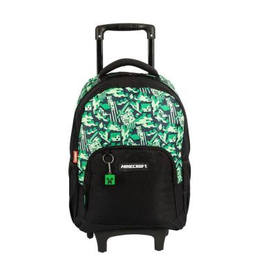 Imagem de Mochila De Rodinhas Sestini Minecraft X Camoterra Colorido
