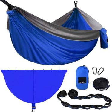 Imagem de Gold Armour Rede de acampamento com rede para insetos – rede dupla GG, rede portátil, acessórios de acampamento, conjunto de rede mosquiteira para uso ao ar livre, interior, marca dos EUA (azul e