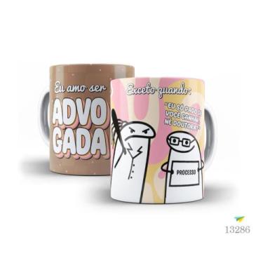 Imagem de Caneca Flork profissões - advogada - LiveSub