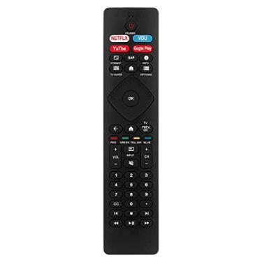 Imagem de NH800UP BT800 URMT47CND002 PERFASCIN Controle remoto infravermelho de substituição adequado para Philips TV 43PFL5704/F7 65PFL5504/F7 50PFL5604/F7 65PFL5504