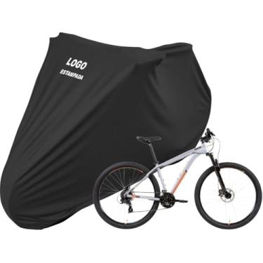 Imagem de Capa Mountain Bike Caloi 29 Aro 29 Tecido Helanca Resistente (Preto)