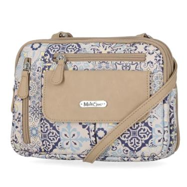 Imagem de MultiSac Bolsa tiracolo Zippy com compartimento triplo, Casablanca, Casablanca