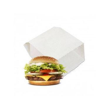Imagem de Saco De Papel Monolúcido Hamburguer 10x13,5cm C/ 500un - Embalebem