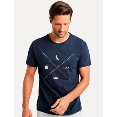 Imagem de Camiseta Reserva Masculina A Maior Tardezinha Azul Marinho, S/P