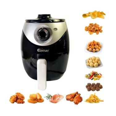 Imagem de Fritadeira Elétrica Air Fryer Preto 220v 3,8 Litros até 200 - CENTURY,