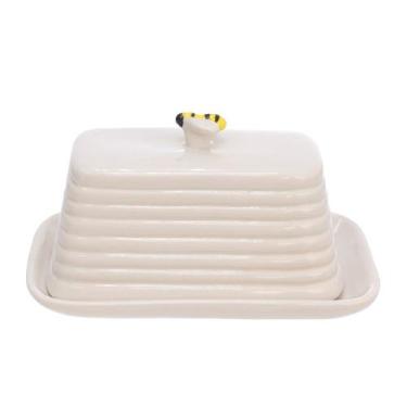 Imagem de Mantegueira em Porcelana Bee 17x11x9cm - Hauskraft