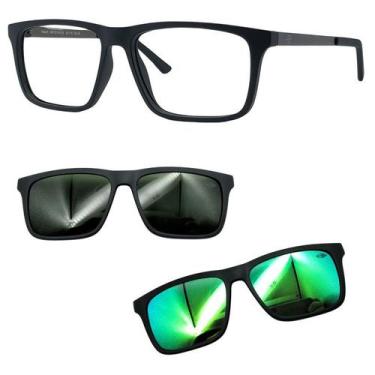 Imagem de Oculos Mormaii Swap 6 A14 6132 Com 2 Clipons G15 e Verde, G15, Verde