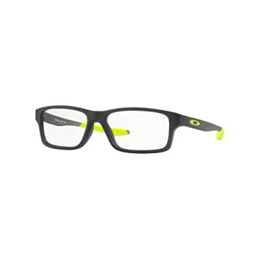 Imagem de Armações de óculos de prescrição quadrada Oakley Youth Kids' OY8002 Crosslink XS, lente de demonstração/oliva acetinada, 51 mm